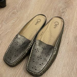 Slippers silver women
